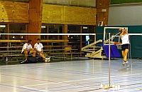  De bezoekende heren supporteren ook voor hun dames